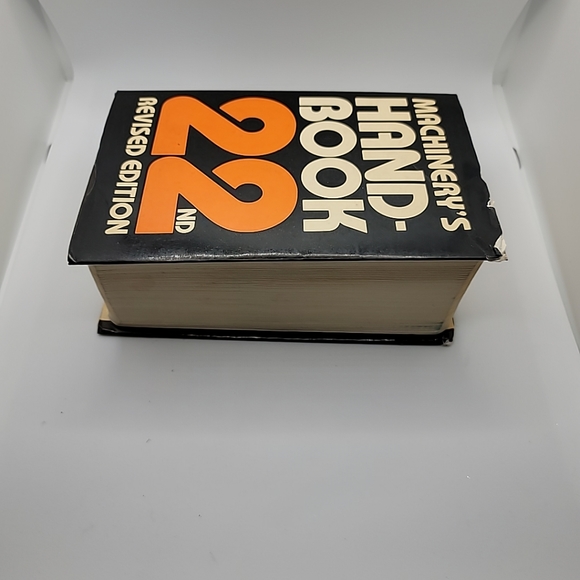 Machinery's Hand-Book 22nd Revised Edition 1985 Third Printing by Oberg - Picture 2 of 7